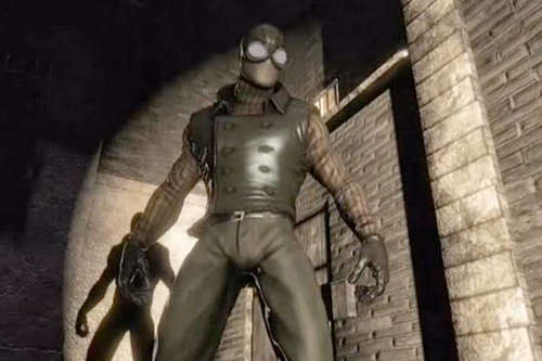 i'm the noir spiderman and i have no fear & i stay in the shadows