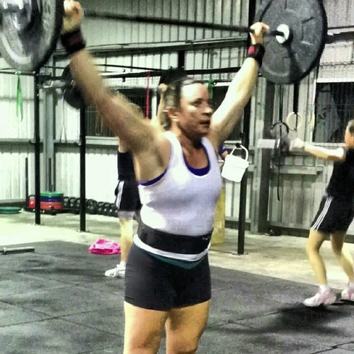 ex-fighter, current Crossfitter, Mum..      what we do now echoes in eternity!