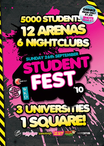 Official Twitter page for StudentFest Liverpool