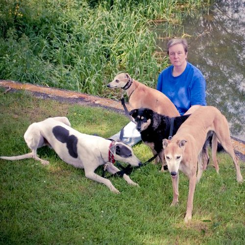 Ex theatre technician and lighting designer, now a desk top publisher. Life revolves around the dogs. Main hobby photography but desperately need a new camera!