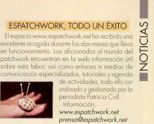 Toda la actualidad sobre patchwork y labores