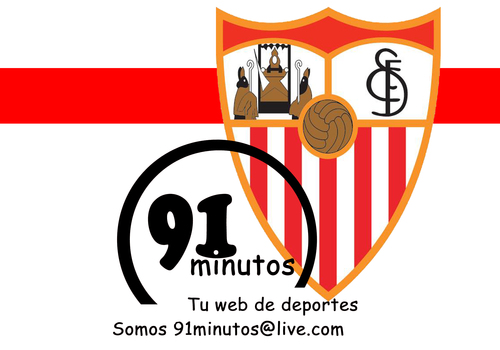 91minutosSev's profile picture. Sección del Sevilla FC en la página web @91minutosCom. Información objetiva, veraz y al instante del conjunto sevillista. ¡Vamos Mi Sevilla, Vamos Campeón!