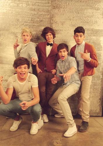hey there ! :D 5 girls using this account :DD cause the five of us love One DIrection xDD uhmm , follow for follow ?
