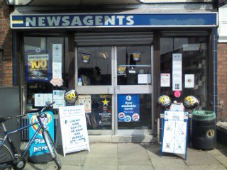 Newsagents with a twist! All the usual but much more, including handmade cosmetics, a FREE lottery draw & xbox repairs! Tel: 01270 210 176  Tweets by Von. xx