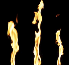 In a world of screens, fire is real.
