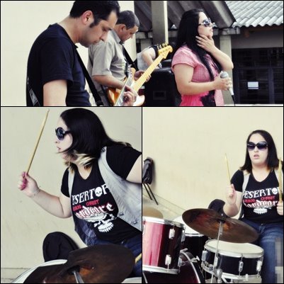 http://t.co/hF0dTb5THW
contém 4 componentes :Thalyta França:vocal,Thay França:bateria,Cristopher Fernandes guitarra e Jean C.:Baixo.