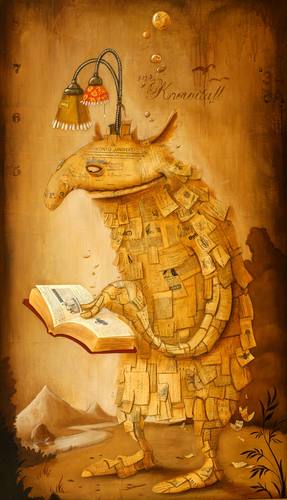 I'm a painter/Illustrator working and living in Berlin Germany. Also co-owner of the Zozoville Gallery. That's it.