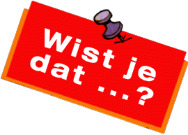 Allemaal interesantje WistJeDatjes