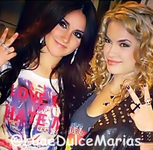Minhas Duas MariaS Lindas & Divas @Lua_Blanco & @DulceMaria  || Since: 03.05.2012