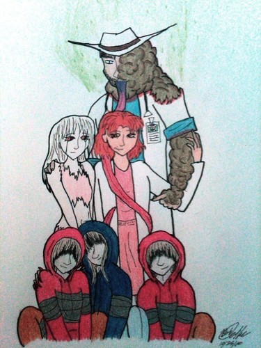 A pack of Infected consisting of three Hunters, a Smoker and a Witch, and led by two humans: Garnet Merle and William Silverlake. ((RP account))