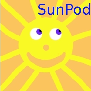 SunPod ist ein PodCast, ursprünglich mit Interviews  zu Elektroautos und Solarkochern, inzwischen über alles, was die Welt zu einem besseren Ort macht :-)