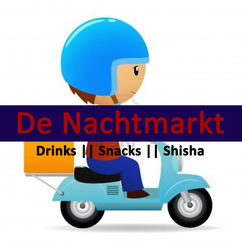 De Nachtmarkt bezorgt tot in de late uurtjes binnen 25 minuten je drankjes tot aan de deur! Altijd gekoeld!