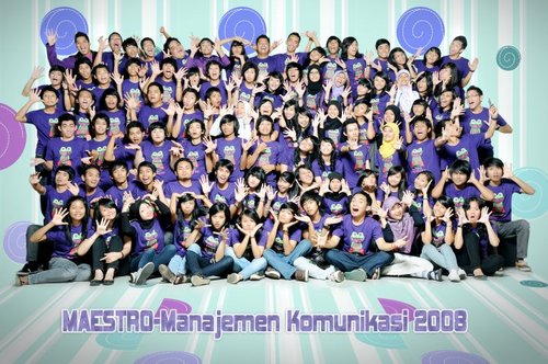 INCREDIBLE  (Integrity, Creative, Risk taking, Reasonable, Open Minded, Loyal, Adaptive). It's all about us :) Let our memories are full of us, Mankom 2008.