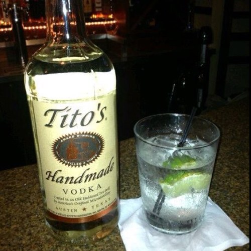 Emerging Accounts Manager for Tito's Handmade Vodka. 
I drink Tito's 🍸 & Water with 2 limes.