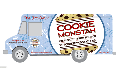 We are a Boston based food truck serving homemade cookies and ice cream sandwiches made with love and the best ingredients available. We bake cookies throughout