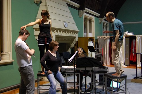 OpenRehearsals's profile picture. A group of professionally trained classical musicians/theatre artists who have come together to explore the possibilities of improvised music theatre.