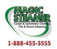 Magic Steamer Carpet Cleaner is a superior truck mounted steam cleaning system for commercial and residential carpet cleaning, tile & grout, furniture and more!