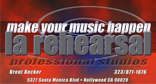 hourly rehearsal and recording studio in Hollywood. Best Rates in town! Come stop by and jam! For room booking info Call - (323) 871-1676