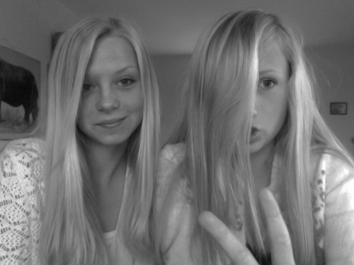 Lost? Follow us, we're new on twitter. Our names are Mona and Annie and we are swedish twins. We love singing. #teamfollowback