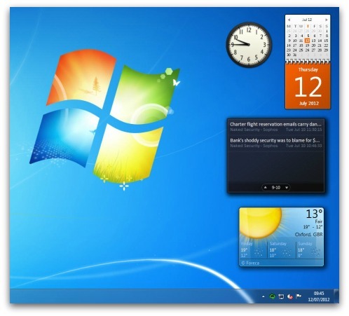 Desktop Gadgets Catalog For Windows 7. Free Download
