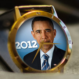 We are a political memorabilia company who supported the re-election of President Obama. We've been making Made-in-the-USA Obama Watches since 2008.