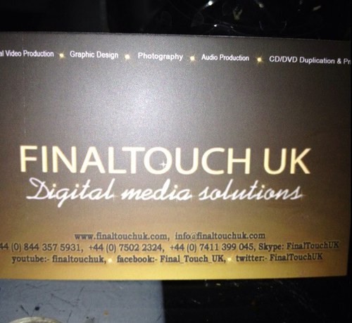 FinalTouchGido's profile picture. 