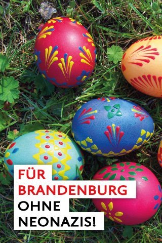 Das Informationsportal für mehr Vielfalt, Toleranz und Erinnerung in Brandenburg.
Neonazis haben in Brandenburg keinen Platz!