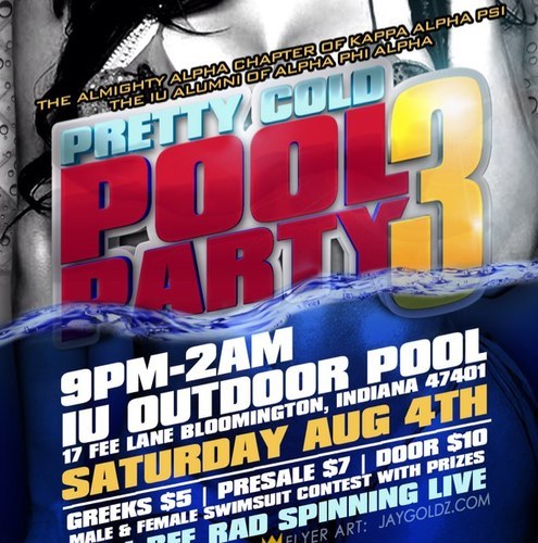 IUAlumni_ALPHAS's profile picture. Pretty Cold Pool Party 3. August 4th. Indiana University Outdoor Pool. 9 PM. We look forward to seeing you all there!