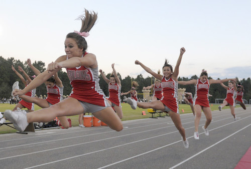 Our full squad tumbling is foward roll.