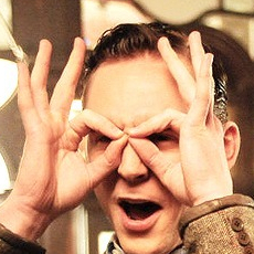 I'm @twhiddleston's slender, soft and long-fingered hands. Whatever I touch, I turn into gold. I also sometimes turn myself into masks.