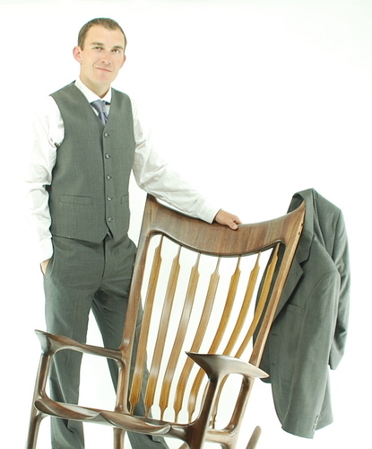 Man of wood and $Bitcoin