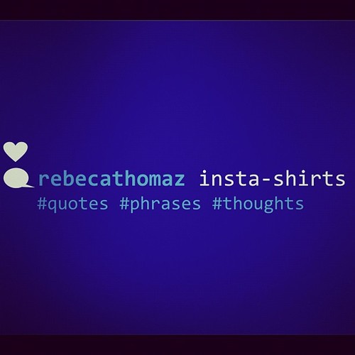 Venda de Camisetas por encomendas feitas somente pelo INSTAGRAM pelo perfil @instashirts.
Proprietários: 
@rebecathomaz @pcamposbrandao