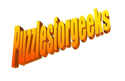 A blog dedicated to puzzles