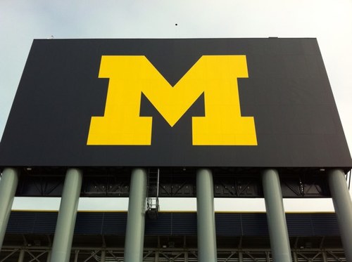 Blessed with two great kids and a wonderful husband and...GO BLUE