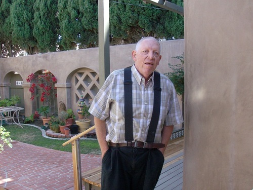 A 66 -year-old young man has Parkinson's.. expert on transportation in Los Angeles