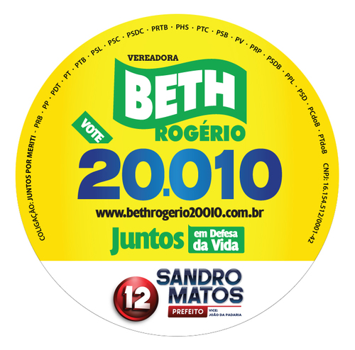 São João de Meriti estamos juntos Em Defesa da Vida! Sou Beth Rogério, candidata a vereadora no Município de São João de Meriti. Vote 20.010.