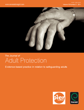adultprotection's profile picture. The Journal of Adult Protection – vital access to research, viewpoints & commentary on current policy. Editors: @mclareflynn and @bpenhale