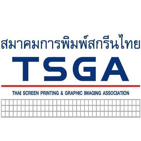 TSGA (THAI SCREEN PRINTING & GRAPHIC IMAGING ASSOCIATION) ก่อตั้งวันที่ 9 ตุลาึคม พ.ศ.2535 ที่อยู่ 46/92 หมู่ 12 ถ. นวลจันทร์  เขตบึงกุ่ม กรุงเทพมหานคร