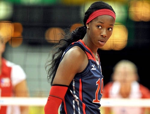 American super volleyball player. that's all