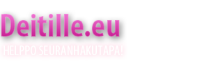 Deitille.eu on suomen mielenkiintoisin deittipalvelu. Luo tilisi jo tänään ja ala käyttämään ilmaista palveluamme