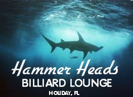 Hammer Heads Billiard Lounge is located in Holiday, Fl. (727) 939-9494