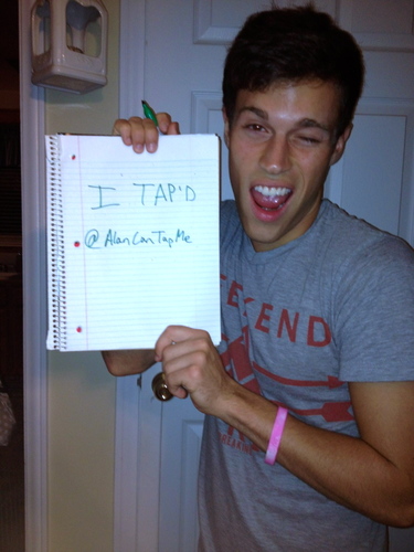 Dear @AlanAnthonyTAP, I want your body!! You can TAP me! ;)