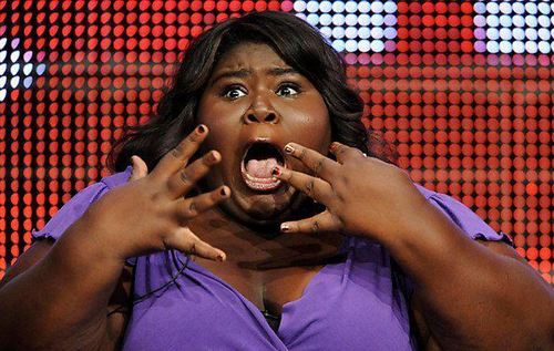 Actriz,cantante,modelo,Amante KFC,Madre de Nicki Minaj,simplemente preciosa,¿Gorda? quizás,saquen los tamales. #Sufrocomoprecious