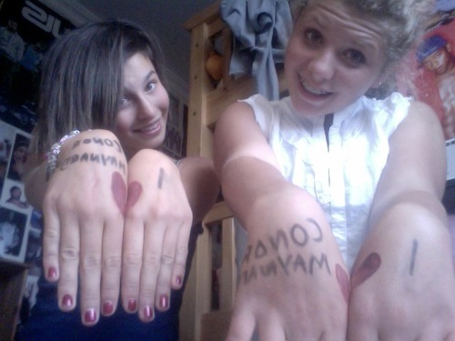 @ConorMaynard ♥ 31.07.12-Saw Conor in Falmouth and touched him and said he loved us! #TeamMayniacs