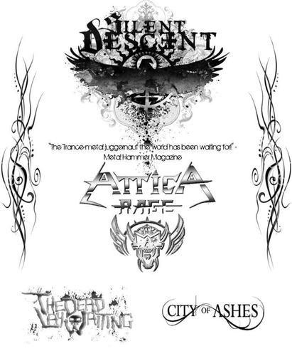 Sat 25th Aug: Silent Descent, Attica Rage, The Dead Lay Waiting, City of Ashes + more tbc. Get your ticks now! All profits go to the Ahoy Centre charity