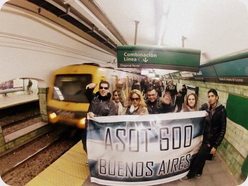 Buenos Aires headquarters of the #ASOT600 Because Argentina loves trance music #TranceFamily @Arminvanbuuren #ASOT600BuenosAires