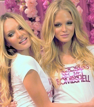 i seriously love @angelcandice & @barbarapalvin @ErinHeatherton angelss xoxx ♥