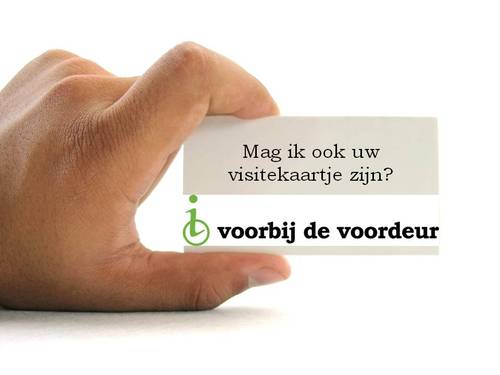 omdat toegankelijkheid niet bij de voordeur ophoud! Door eigen ervaring krachtig in aanpassingen, resultaat gericht.   info@voorbijdevoordeur.nl