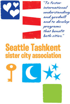 Seattle-Tashkent Sister City Association (STSCA), first U.S. sister city founded in 1973 between Seattle, Washington and Tashkent, Uzbekistan.