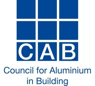 The Council for Aluminium in Building is the recognised voice of Aluminium in Building, the 21 Century Sustainable Material.